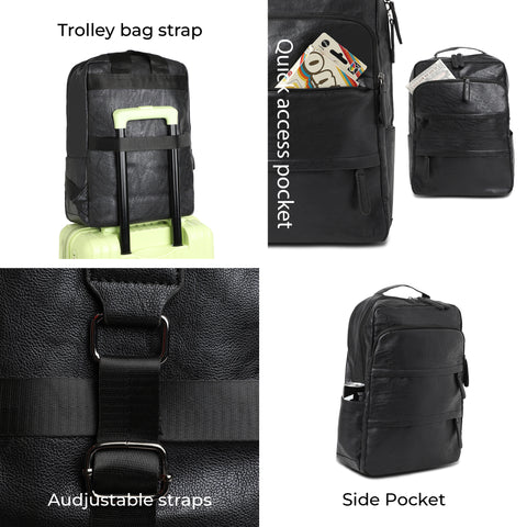 The Urban Drifter Backpack - Midnight Black