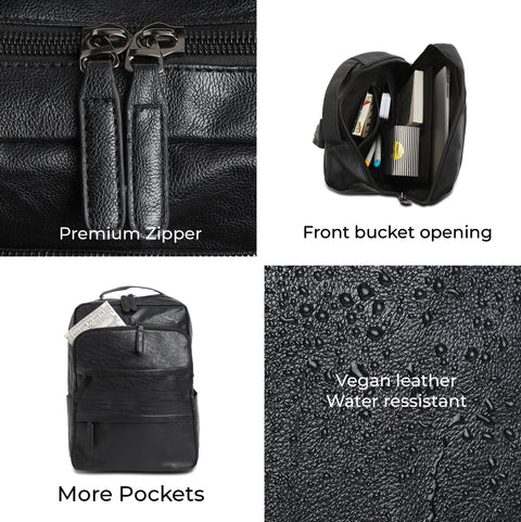 The Urban Drifter Backpack - Midnight Black