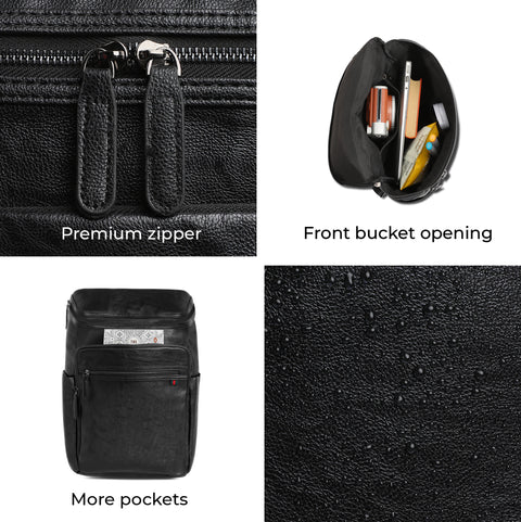 The Expedition Backpack - Midnight Black