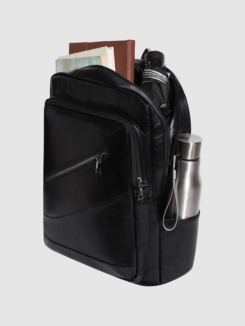 The City Backpack - Grease Black