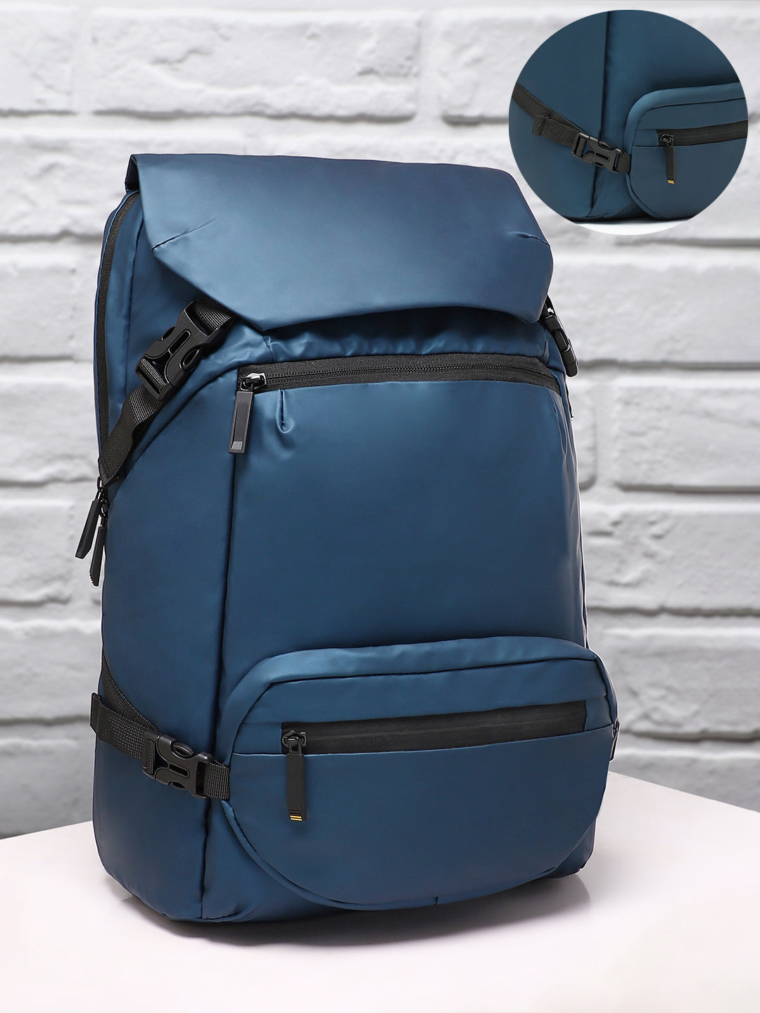 French Accent Men's The Modifier Backpack For Casual Wear | Prussian ...