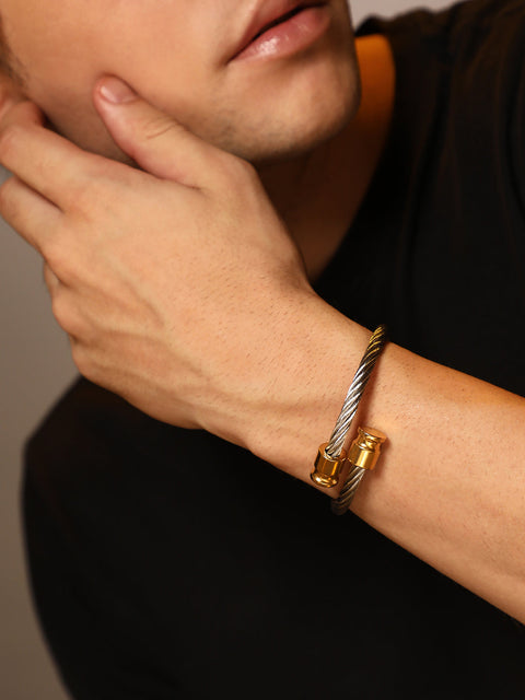 The Twisted Tennis Bracelet