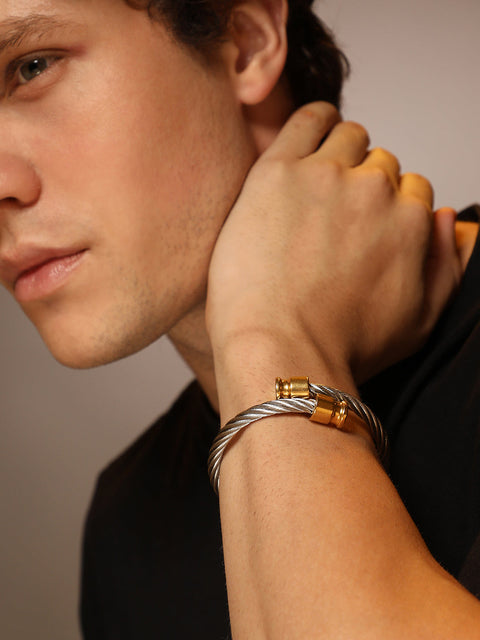 The Twisted Tennis Bracelet