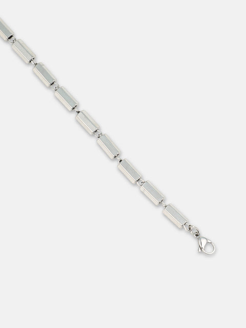 The Vessel Link Bracelet - Metallic Silver