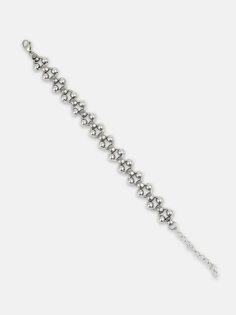 The Astro Link Bracelet - Metallic Silver