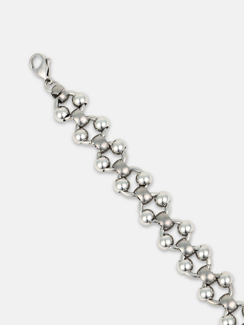 The Astro Link Bracelet - Metallic Silver