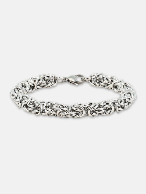The Chaos Link Bracelet - Metallic Silver