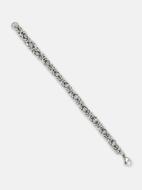 The Chaos Link Bracelet - Metallic Silver