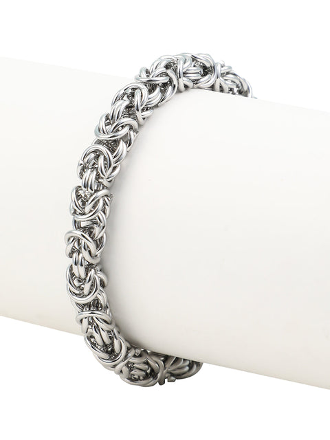 The Chaos Link Bracelet - Metallic Silver