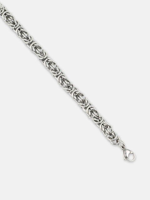The Chaos Link Bracelet - Metallic Silver