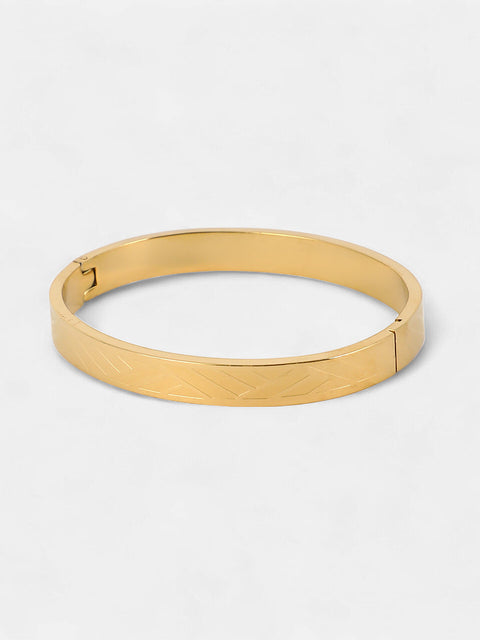 The Heringbone Bangle Bracelet