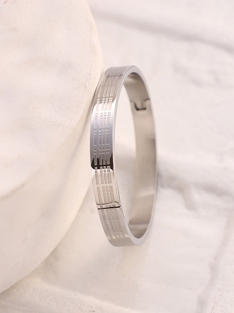 The Morse Bangle Bracelet