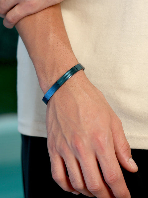 The Striped Bangle Bracelet