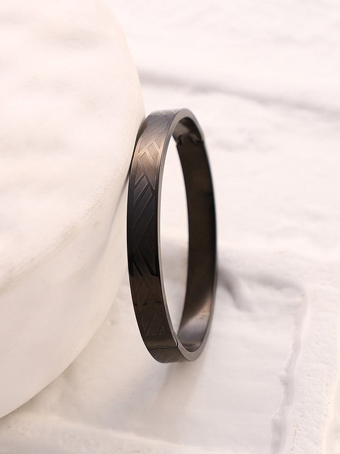 The Heringbone Bangle Bracelet