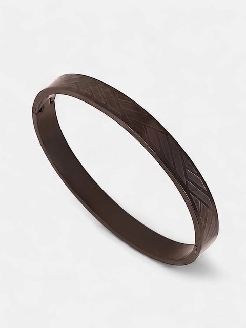 The Heringbone Bangle Bracelet