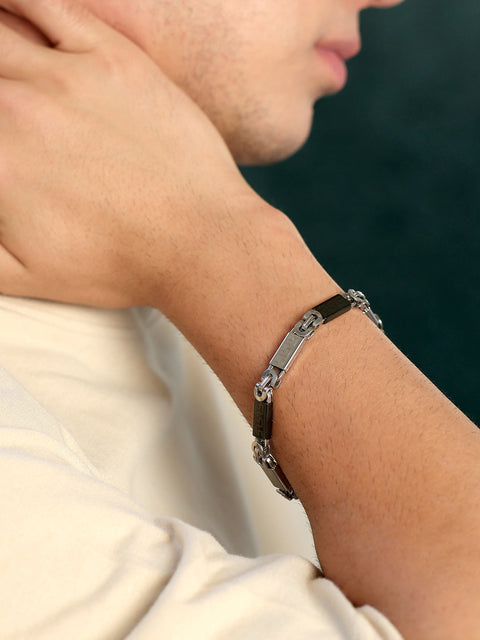 The Contrast Chain Bracelet