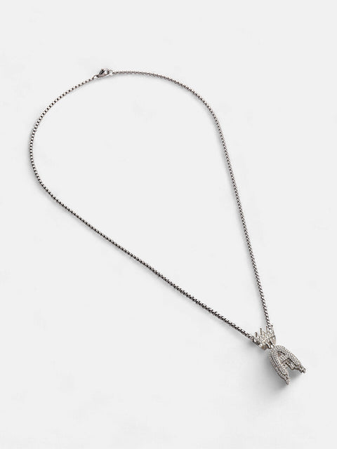 The Drip Alphabet A Pendant Necklace