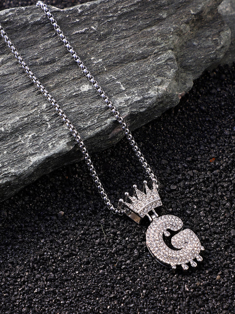 The Drip Alphabet G Pendant Necklace