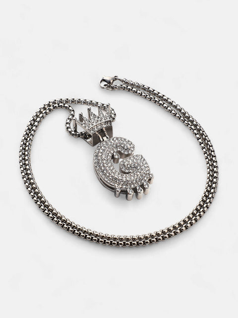 The Drip Alphabet G Pendant Necklace