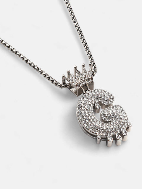 The Drip Alphabet G Pendant Necklace