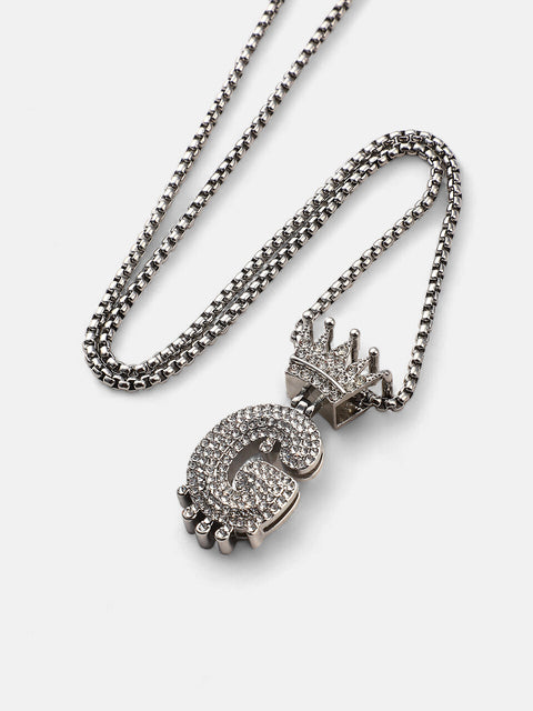 The Drip Alphabet G Pendant Necklace
