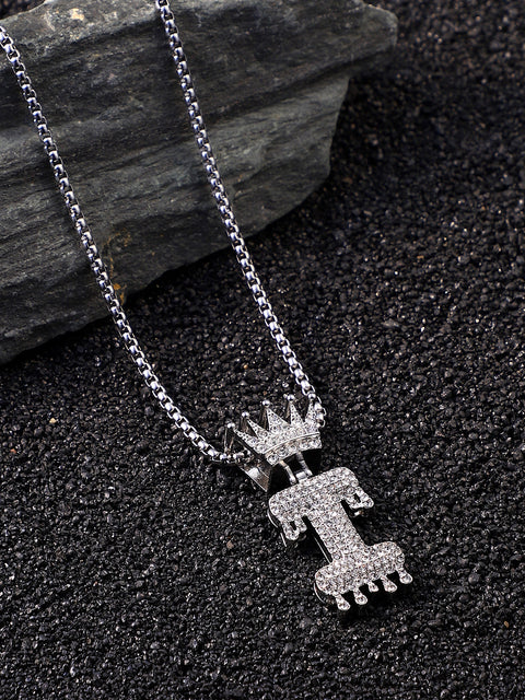 The Drip Alphabet I Pendant Necklace