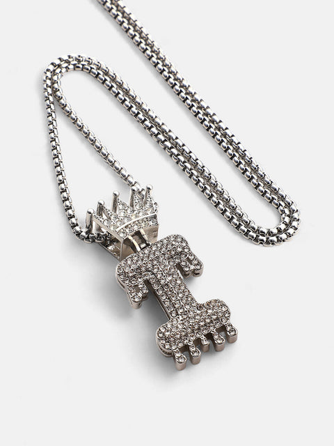 The Drip Alphabet I Pendant Necklace