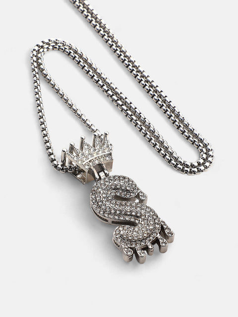 The Drip Alphabet S Pendant Necklace