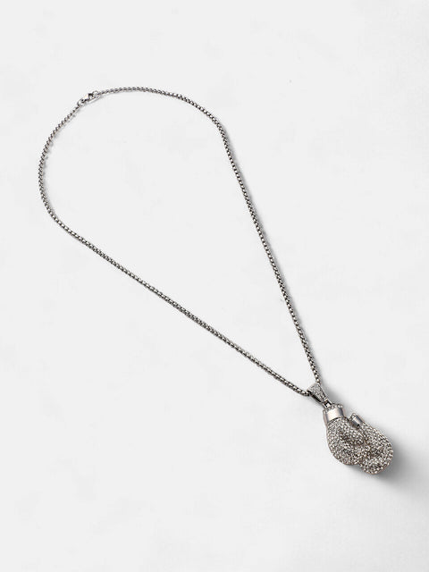 The Boxing Glove Pendant Necklace