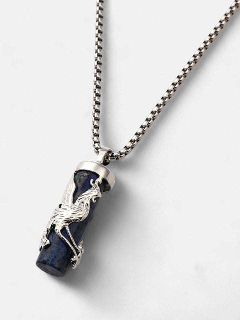The Chariot Crystal Pendant Necklace