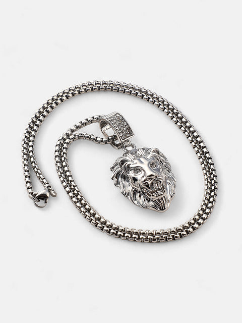 The Small Lion Pendant Necklace