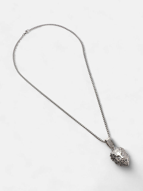 The Small Lion Pendant Necklace