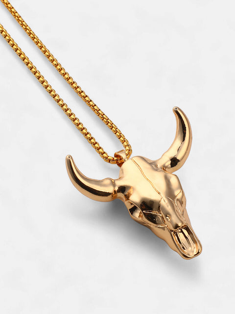 The Longhorn Pendant Necklace