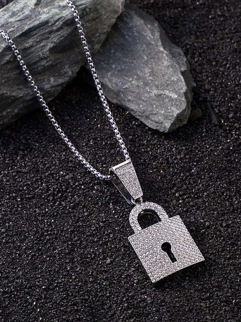 The Lock Pendant Necklace