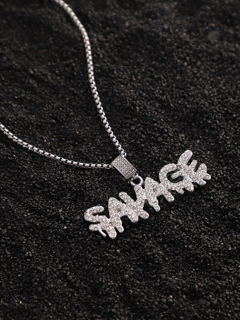 The Savage-Drip Pendant Necklace