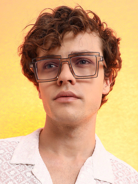 Men's The Lined Wayfarer Sunglasses - Ash Brown