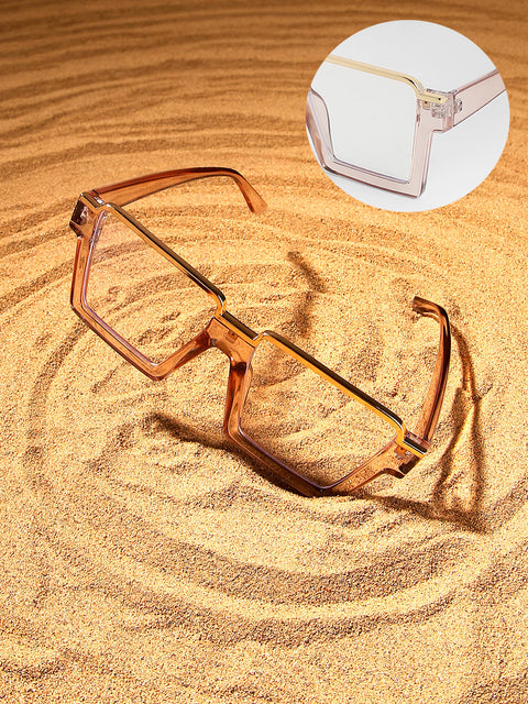 Men's The Block Wayfarer Sunglasses - Ash Brown