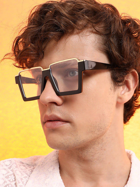 Men's The Block Wayfarer Sunglasses - Onyx Black