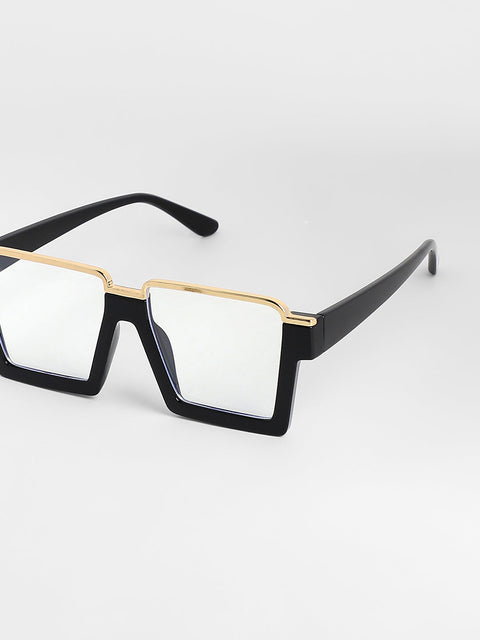 Men's The Block Wayfarer Sunglasses - Onyx Black