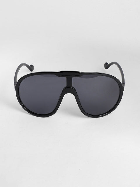 Men's The Curve Shield Sunglasses - Onyx Black
