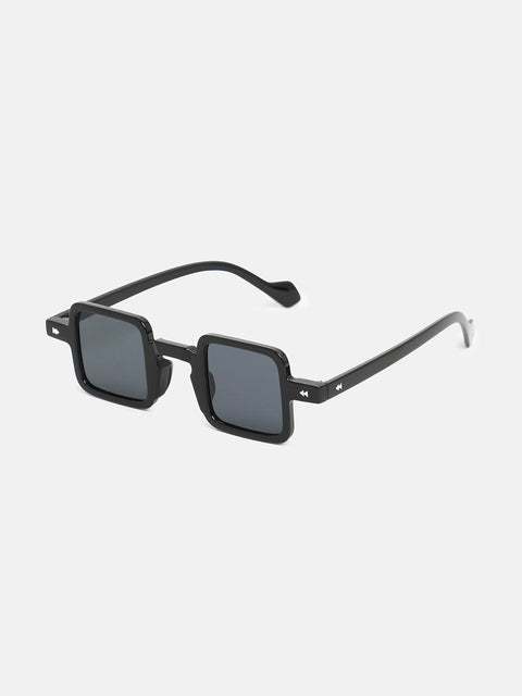 The Circuscore Square Sunglasses - Onyx Black