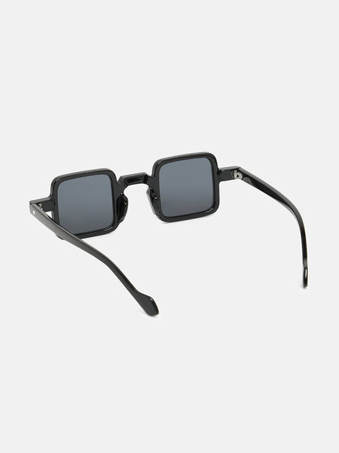 The Circuscore Square Sunglasses - Onyx Black