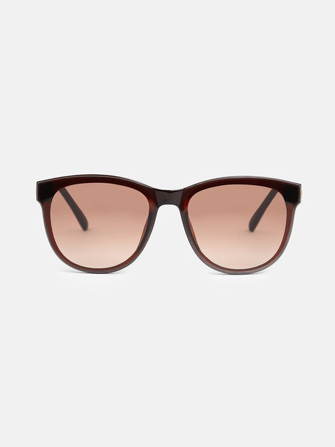 The Coastal Wayfarer Sunglasses - Coffee Brown