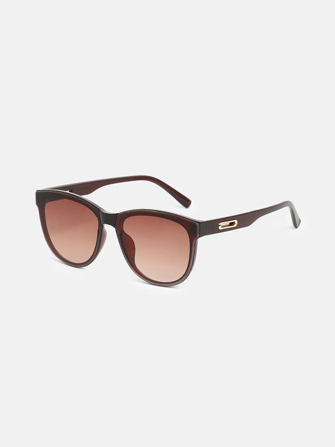 The Coastal Wayfarer Sunglasses - Coffee Brown