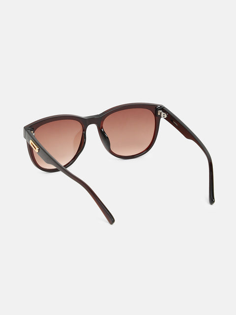 The Coastal Wayfarer Sunglasses - Coffee Brown