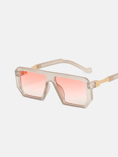 The Graduate Rectangular Glasses - Cloud Grey