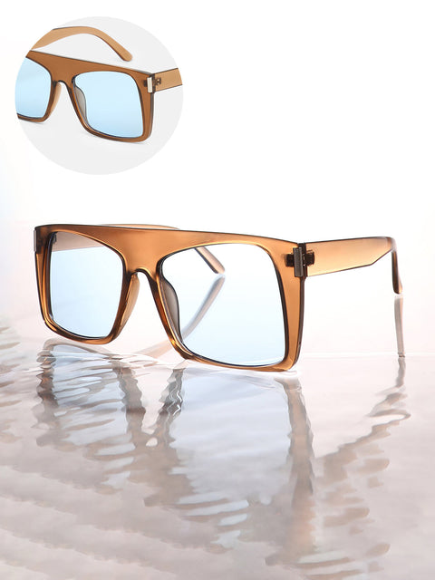 The Tinseltown Wayfarer Sunglasses - Ash Brown