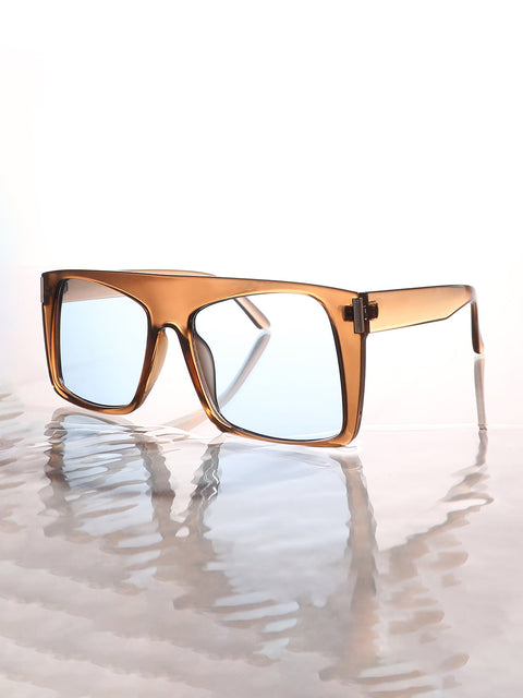 The Tinseltown Wayfarer Sunglasses - Ash Brown