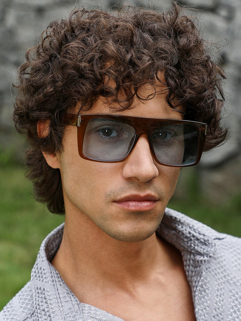 The Tinseltown Wayfarer Sunglasses - Ash Brown