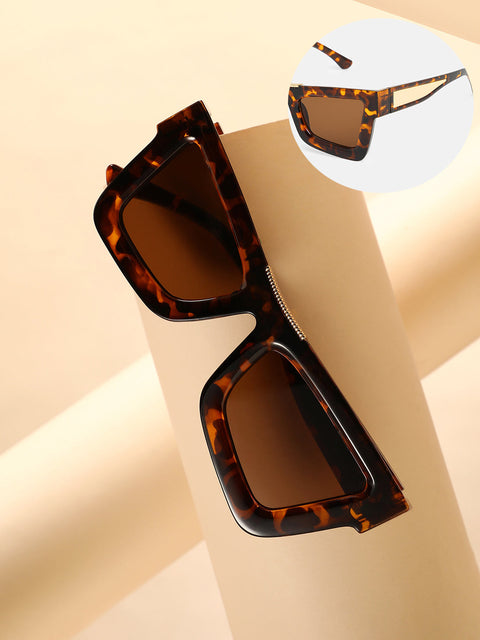 The Broadway Cateye Sunglasses - Coffee Brown